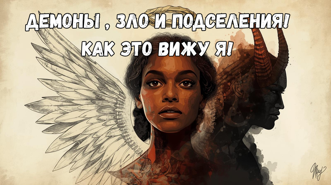 Демоны, зло и подселения! Как это вижу я!