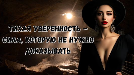 Тихая уверенность — сила, которую не нужно доказывать
